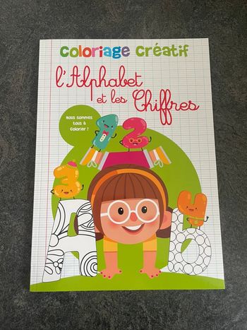 Livre coloriage créatif