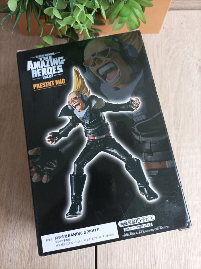 Figurine Present Mic My Hero Academia Mha banpresto Amazing Heroes Bandai Namco - photo numéro 3