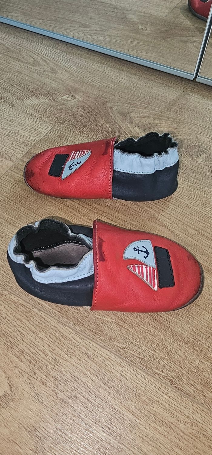 Robeez chaussons garcon bateaux 23 24 - photo numéro 3