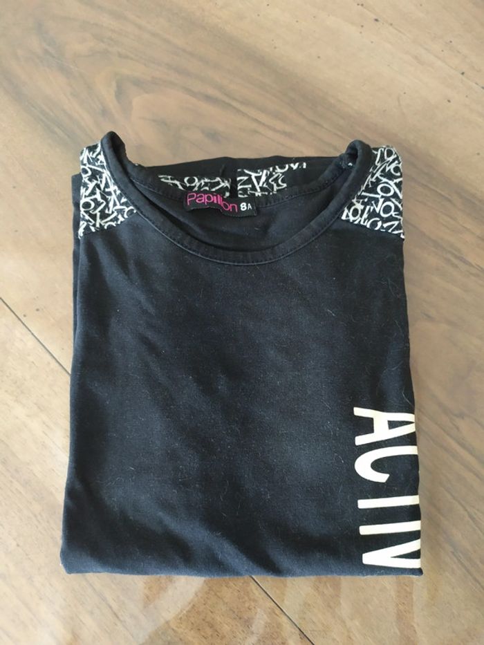 🌺T.shirt noir 🌺 - photo numéro 2