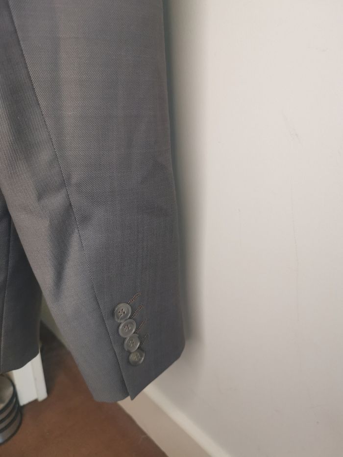 Veste blazer costume gris Devred taille M - photo numéro 6