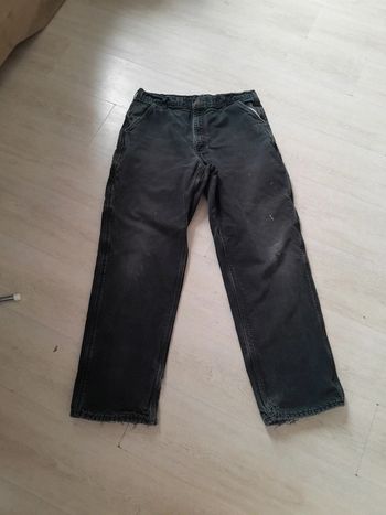Jean Carhartt pièce rare doublé carreaux workwear 34