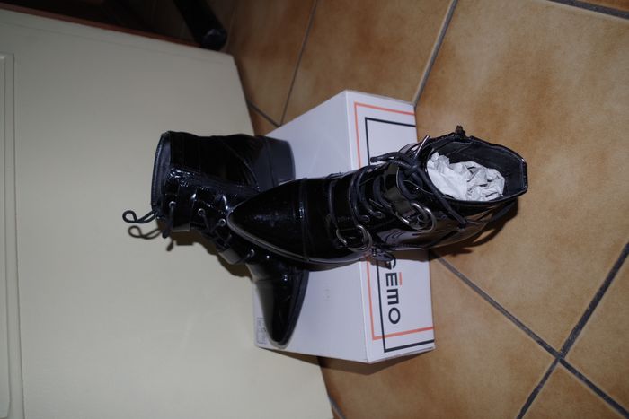 Bottines Gemo T39 vernis - photo numéro 3