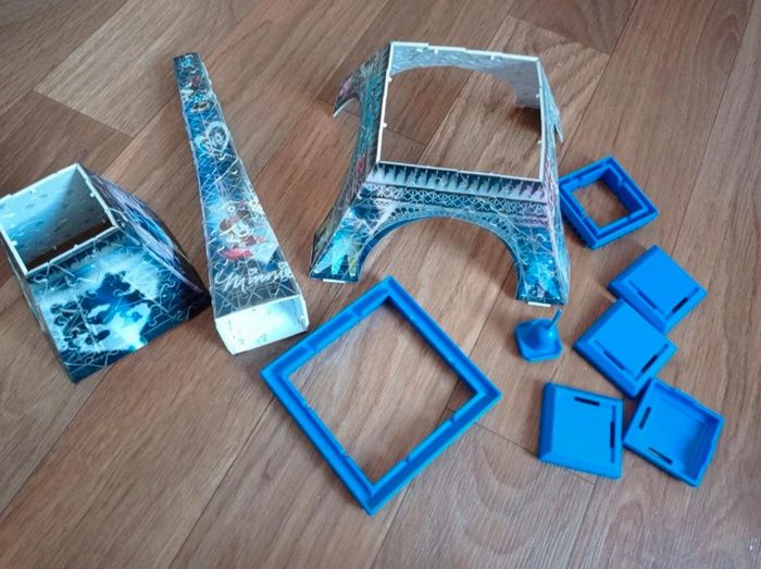 Puzzle 3D disney /mickey et minnie tour eiffel - photo numéro 3