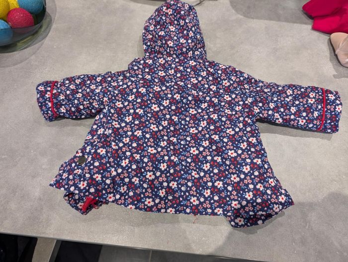 Blouson fleur 9 mois sergent major avec doublure - photo numéro 4