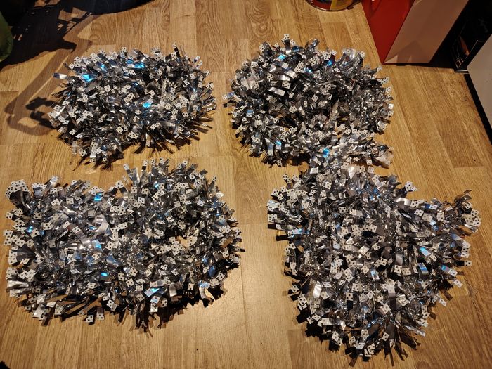 Guirlande de Noël argenté - photo numéro 3