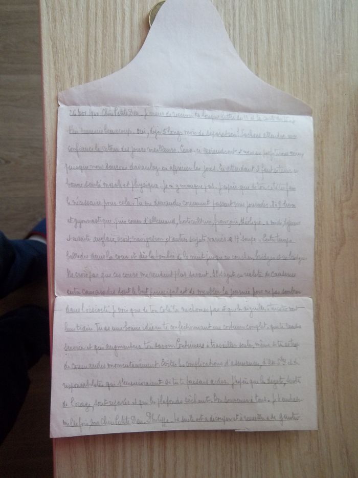 correspondance prisonnier 26 nov.1940 document militaire - photo numéro 3