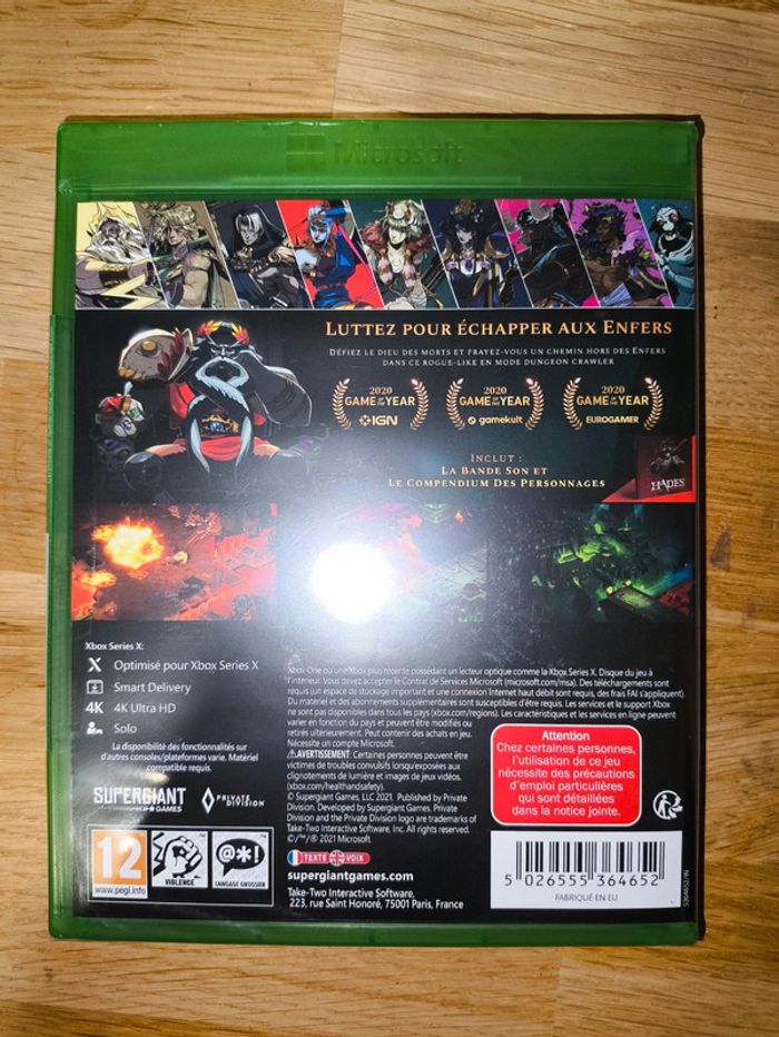 Hades xbox series X - photo numéro 2