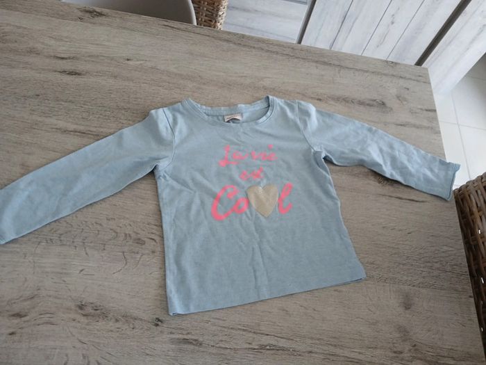 Tee shirt bleu