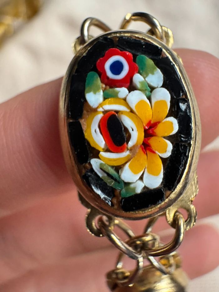 Bracelet en micro mosaïque italienne - photo numéro 4