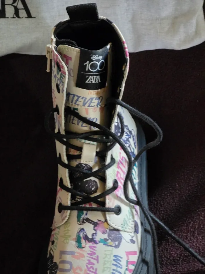Bottines montantes Mickey coloré - photo numéro 7