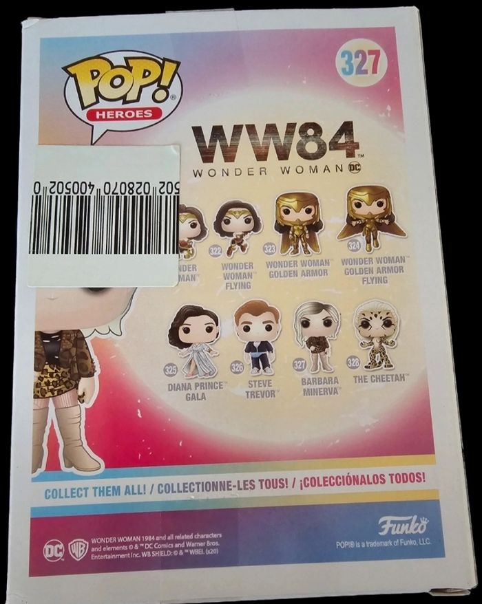 Funko pop Barbara Minerva 327 DC - photo numéro 3