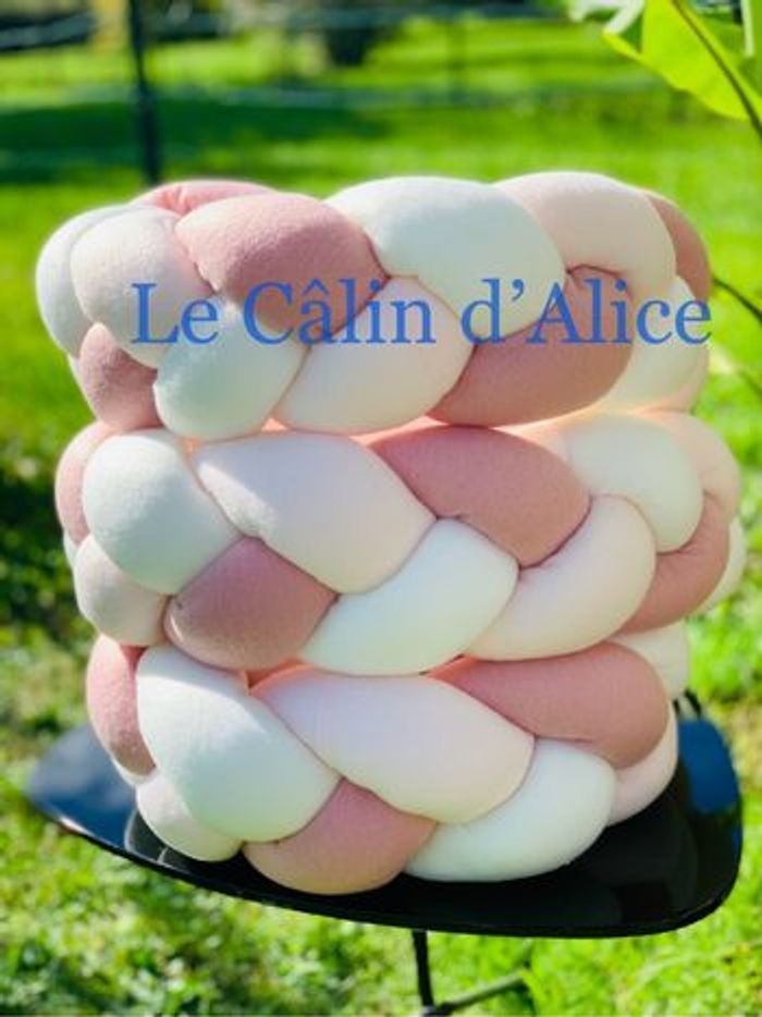 🌸 tresse de lit Neuve Fait Main 3m60 - photo numéro 1