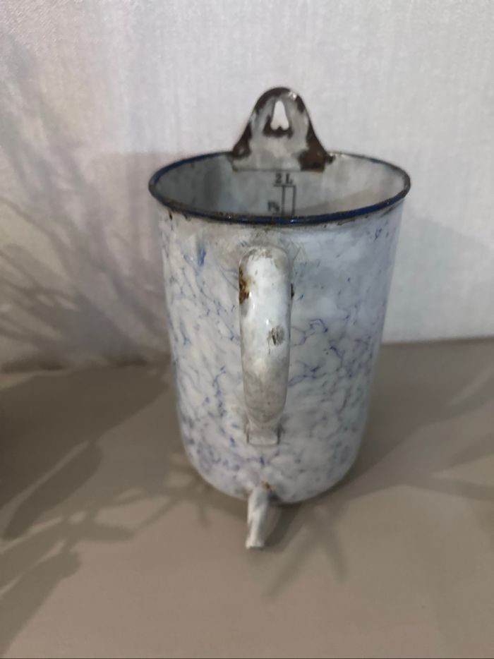 Pot émaillé vintage - photo numéro 2
