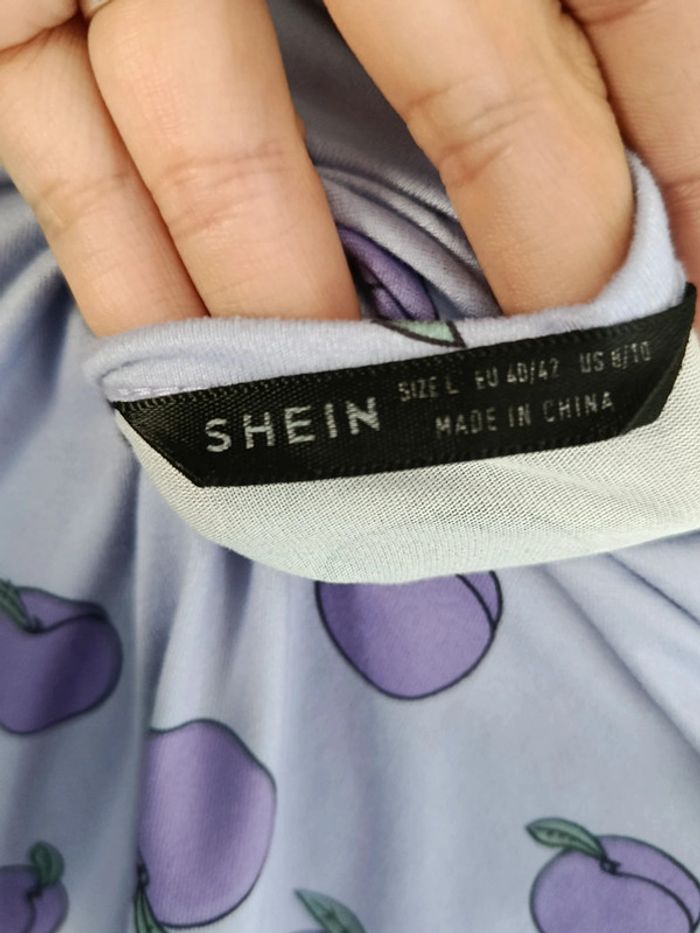 Crop top violet Shein Taille L - photo numéro 4