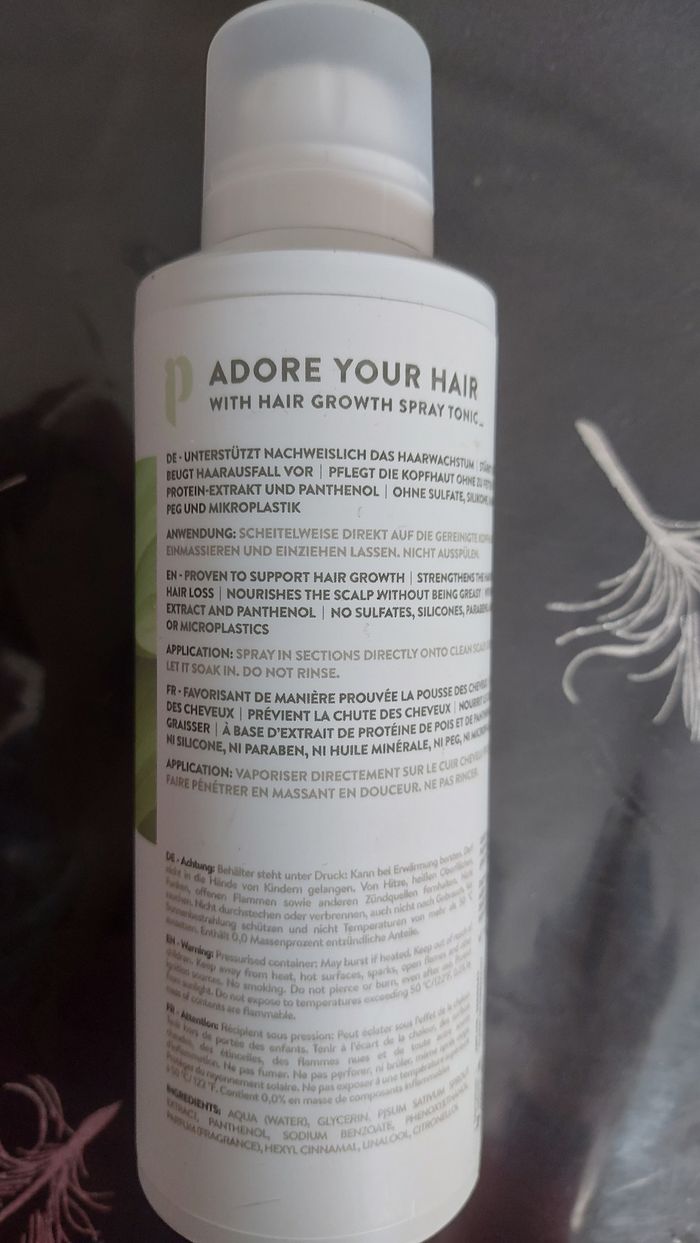 Spray cheveux - photo numéro 2