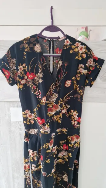 Combipantalon fleurs 34, XS