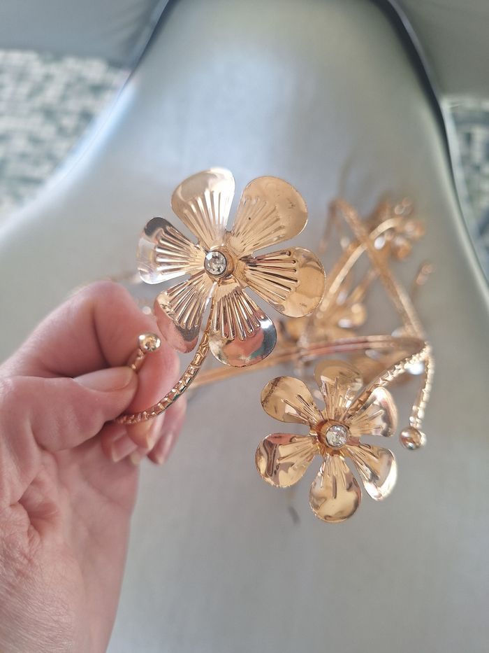 Lot de 4 embrasses a rideaux / bijoux de bras - photo numéro 4