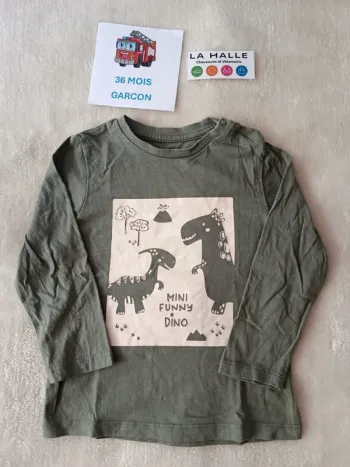 T-shirt 36 mois la halle