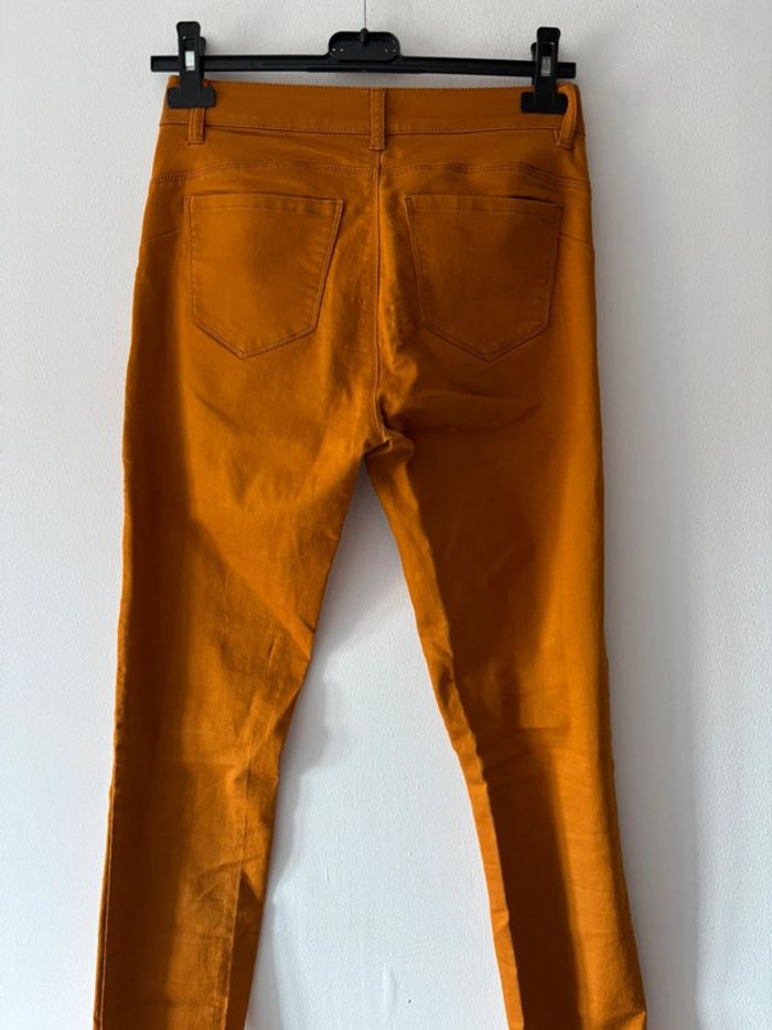 🦋 Jolie jeans skinny femme orange Taille XS 🦋 - photo numéro 4