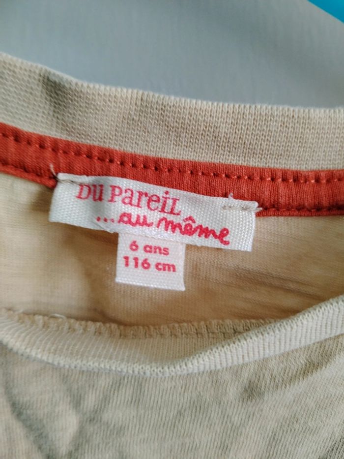 T-shirt manches longues Work DPAM 6 ans - photo numéro 8