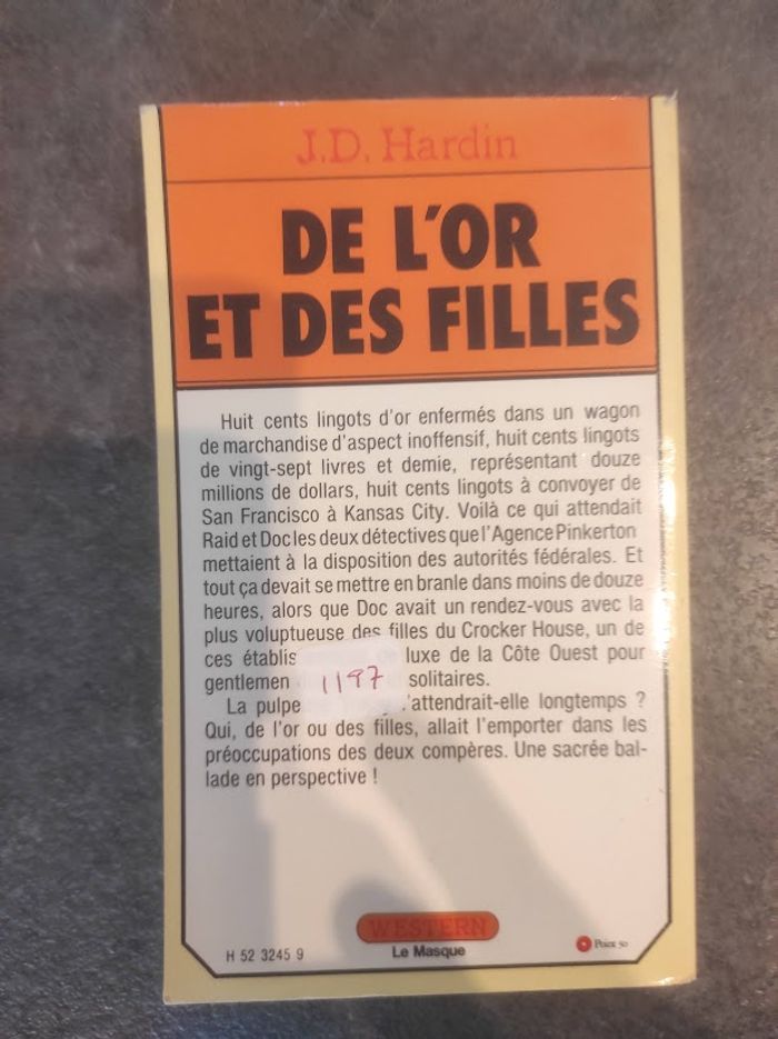 De l'or et des filles J.D. Hardin Le Masque Western 1981 - photo numéro 3