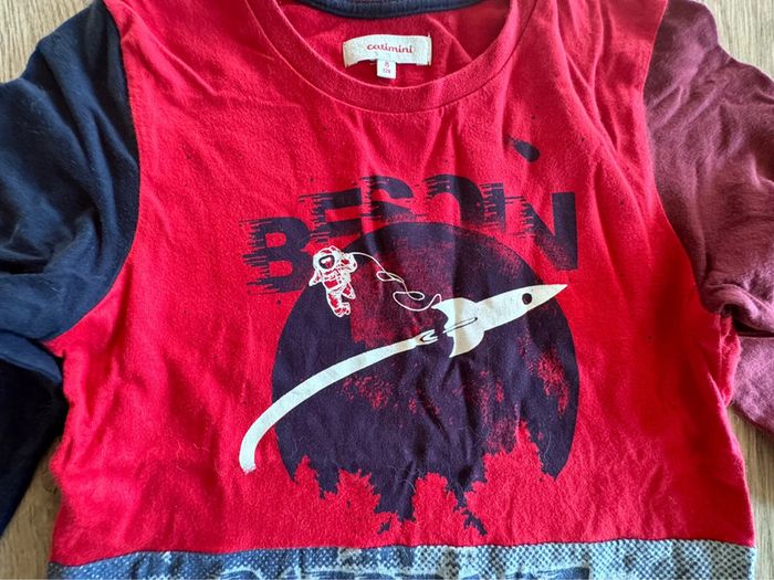 Tee shirt catimini taille 8 ans très bon état - photo numéro 5
