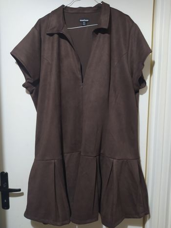 Robe en suédine Boohoo