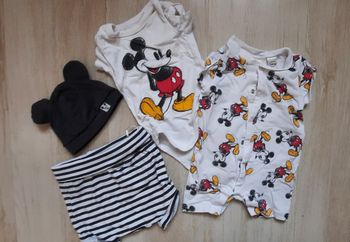 Ensemble bodies mickey garcon