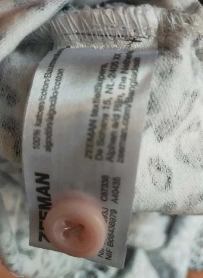 Chemise de nuit chaude léopard taille M - photo numéro 4