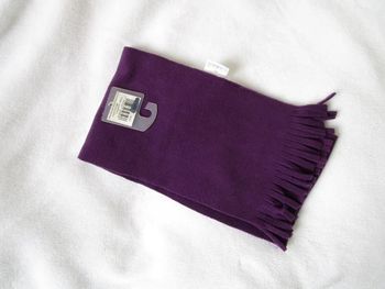 Echarpe polaire violette fille NEUVE
