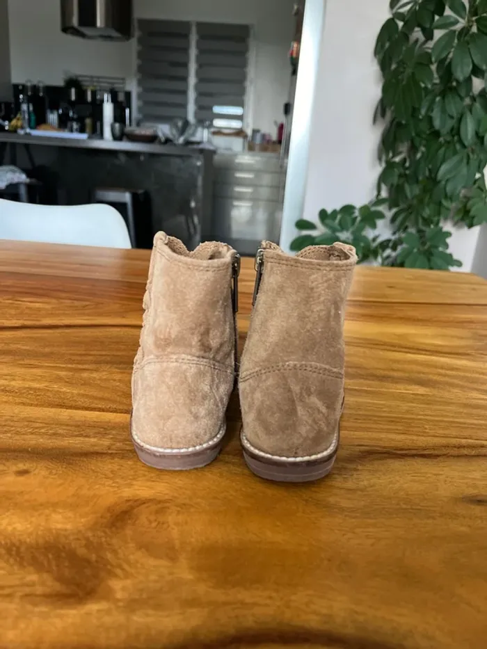 Bottes en daim mango - photo numéro 4
