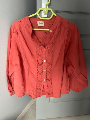 Blouse Johanna Rose brodée T. Unique