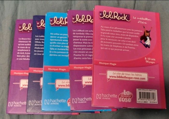 Lot livres lolirock bibliothèque rose - photo numéro 6