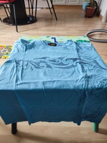 Tee shirt Bleu Atlas for Men