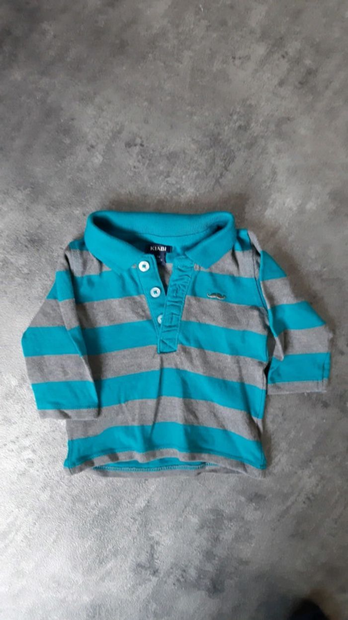 Polo manche longue garçon