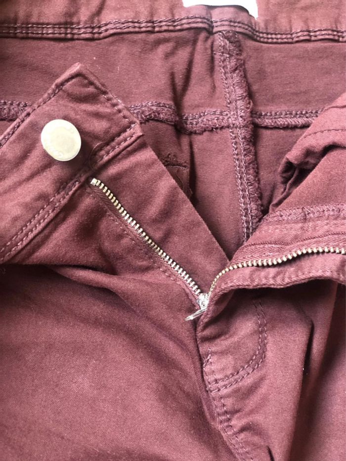 222 - pantalon cache cache chocolat - photo numéro 10