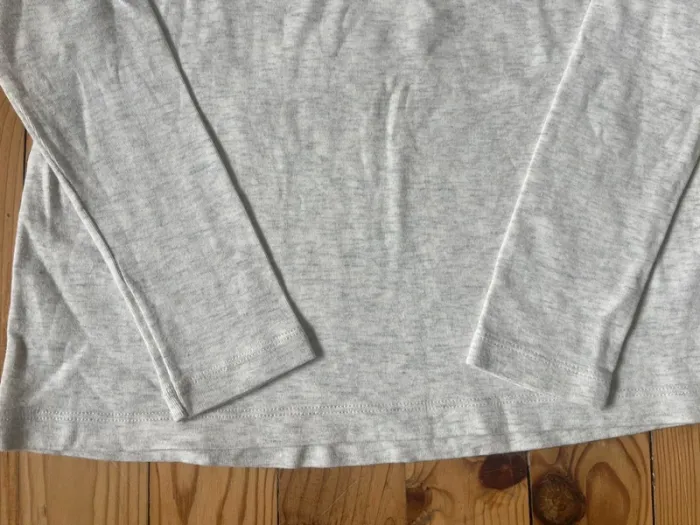 Tee-shirt gris Petit Bateau 8 ans - photo numéro 2