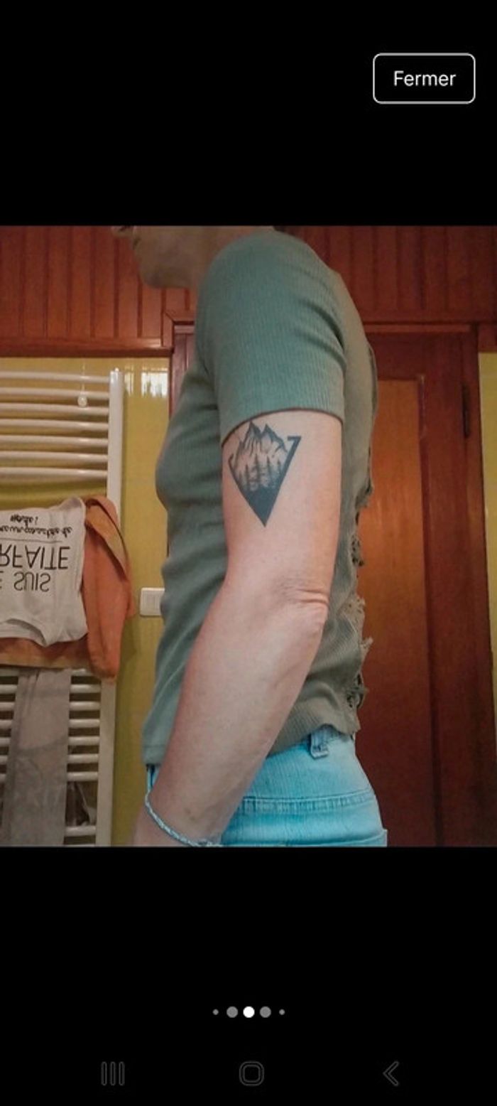 T-shirt femme vert kaki ajouré au dos Cache Cache - photo numéro 7