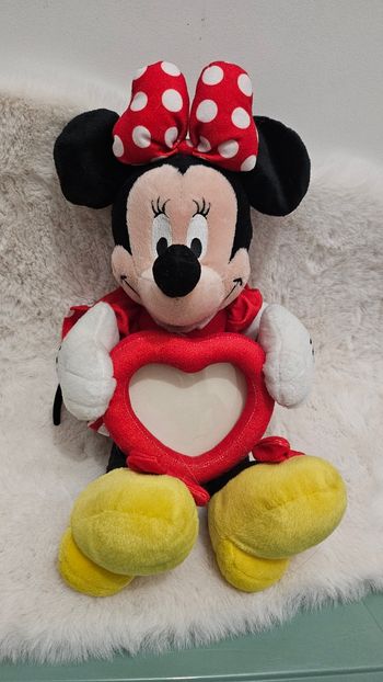 Peluche Minnie porte photo