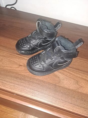 Air force montante cuir noir taille 21