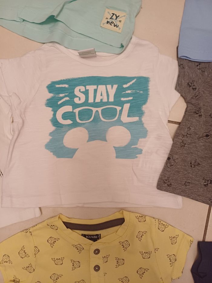 Lot 13 tee shirt manches courtes bébé - photo numéro 9