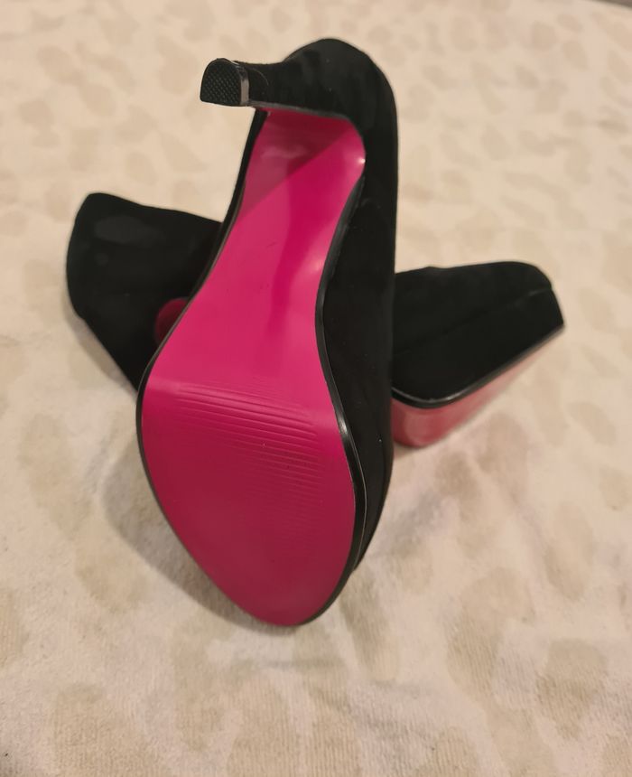 Escarpins velours - photo numéro 4