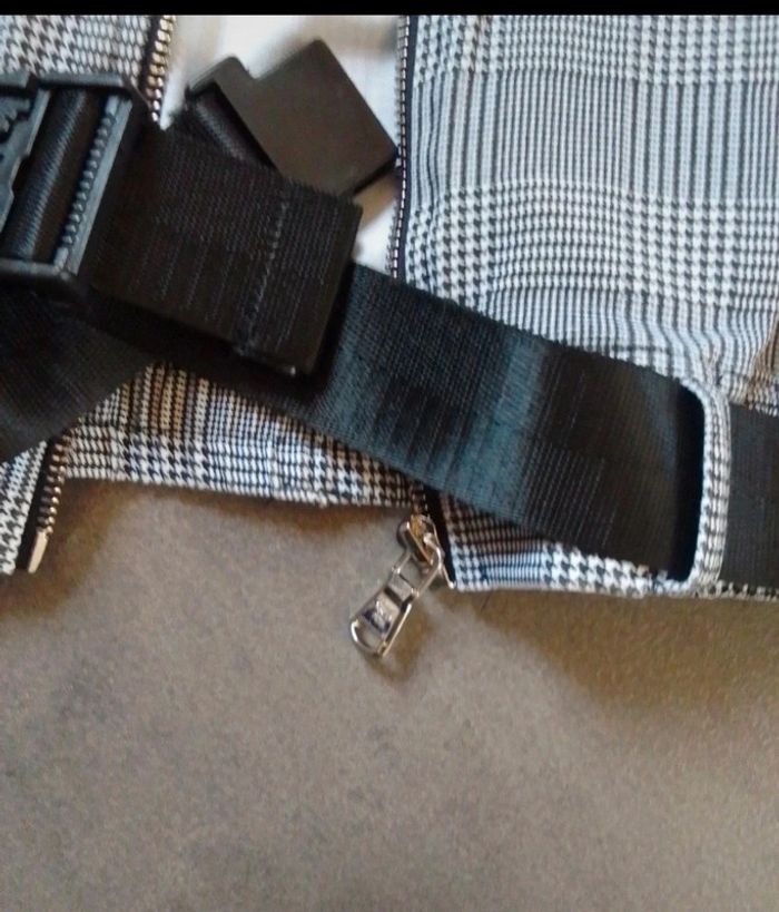 Veste courte à carreaux projet X paris - photo numéro 6