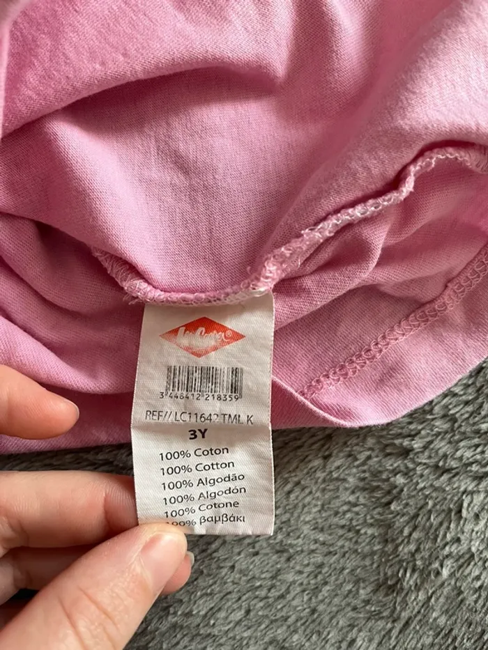 Haut rose Lee Cooper 3 ans - photo numéro 5