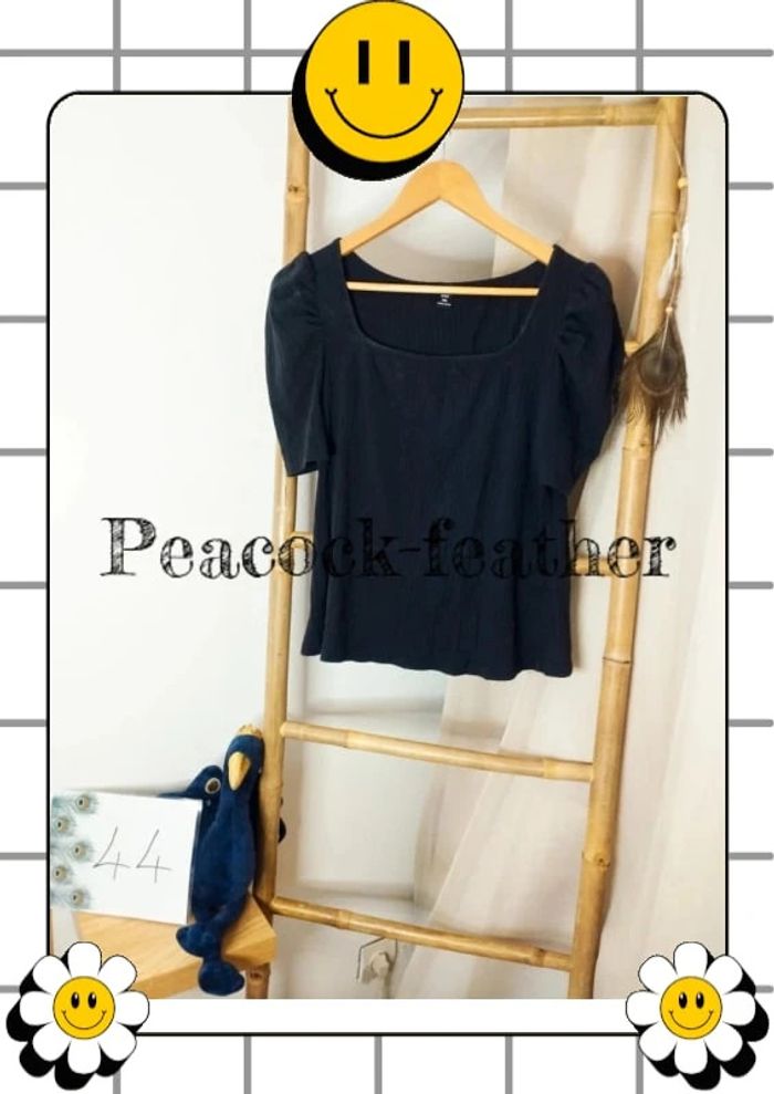 T-shirt noir shein curve 1xl