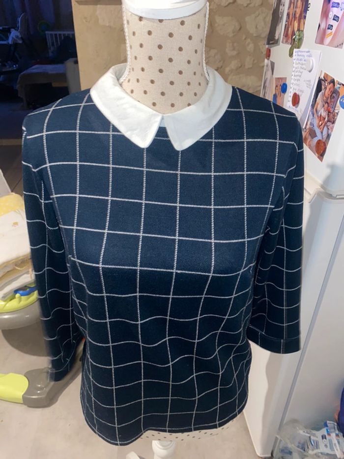 Blouse à carreaux - photo numéro 13