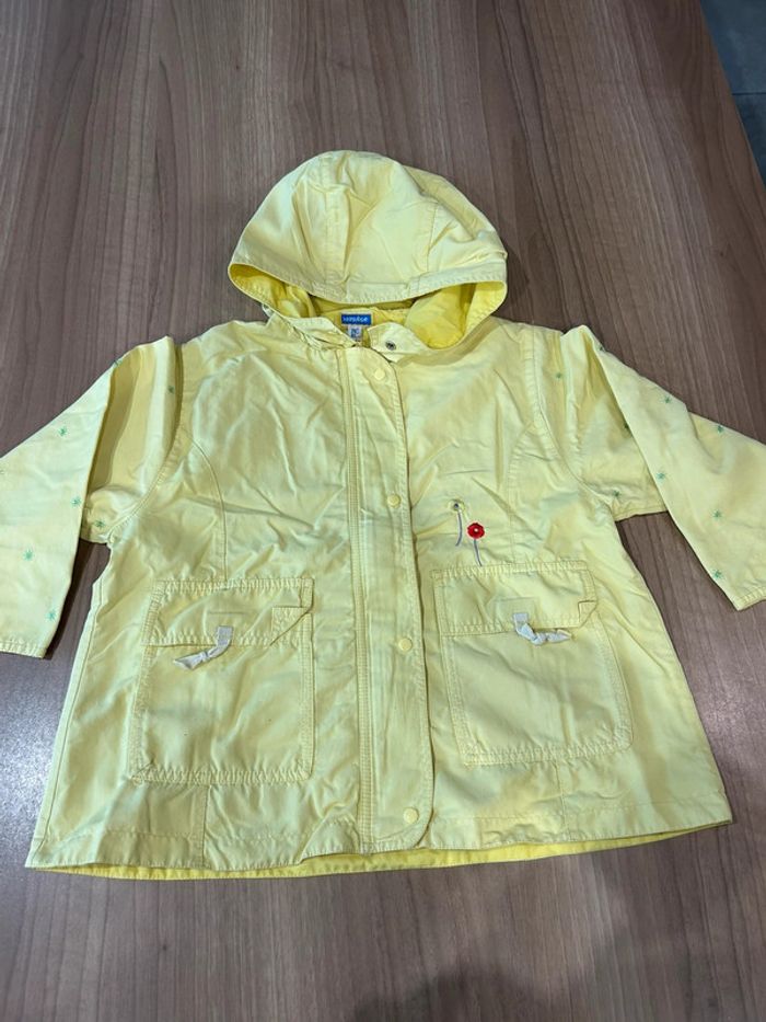 Manteau jaune marese 2 ans