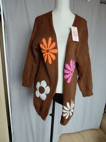 Très joli gilet mi long femme T U 