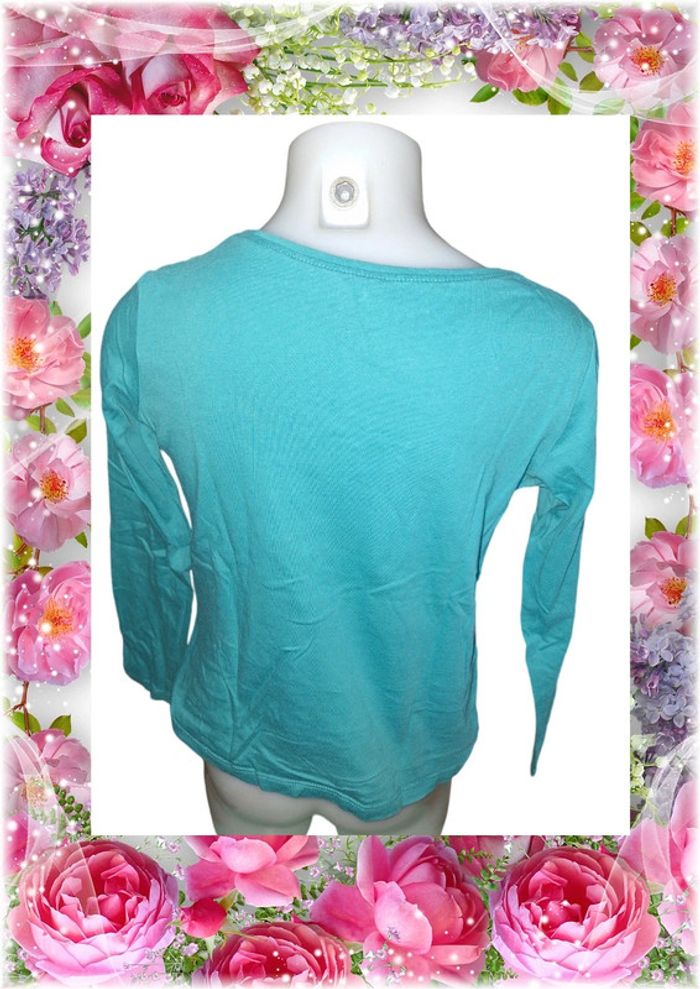 💫🌸 T-shirt imprimé manches longues pour fille 🌸💫 - photo numéro 2